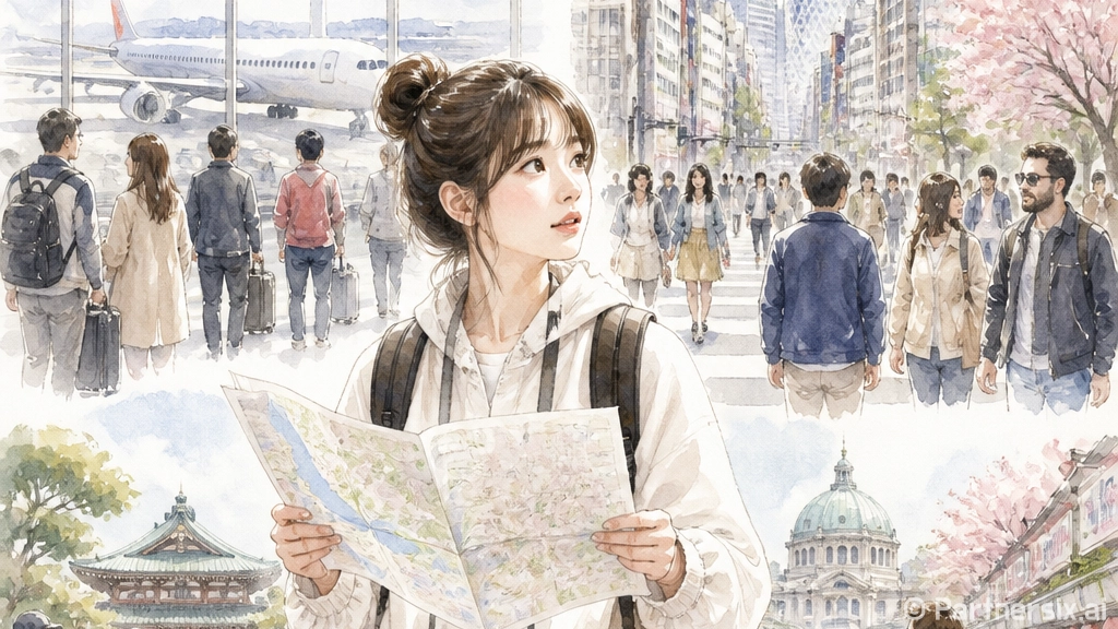 일본여행 처음 가려면 이렇게 동선 잡는 방법