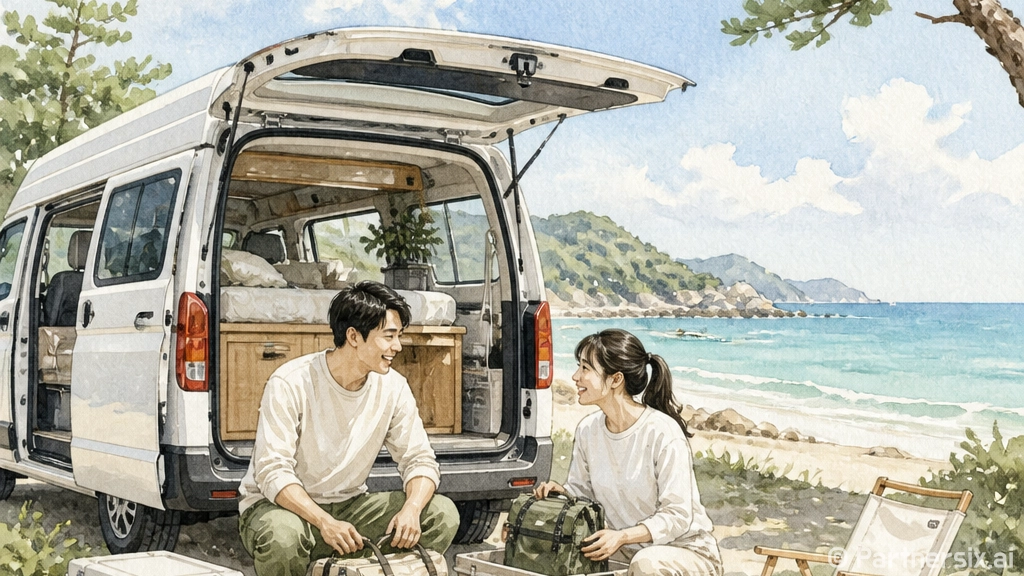 캠핑카 여행 처음 …