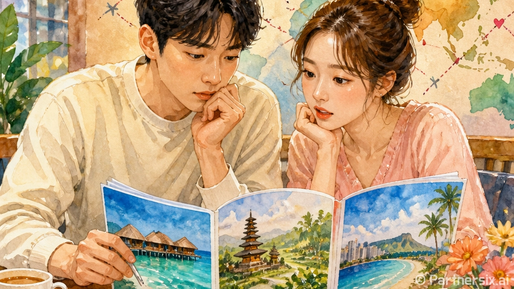 신혼여행추천지 고르…