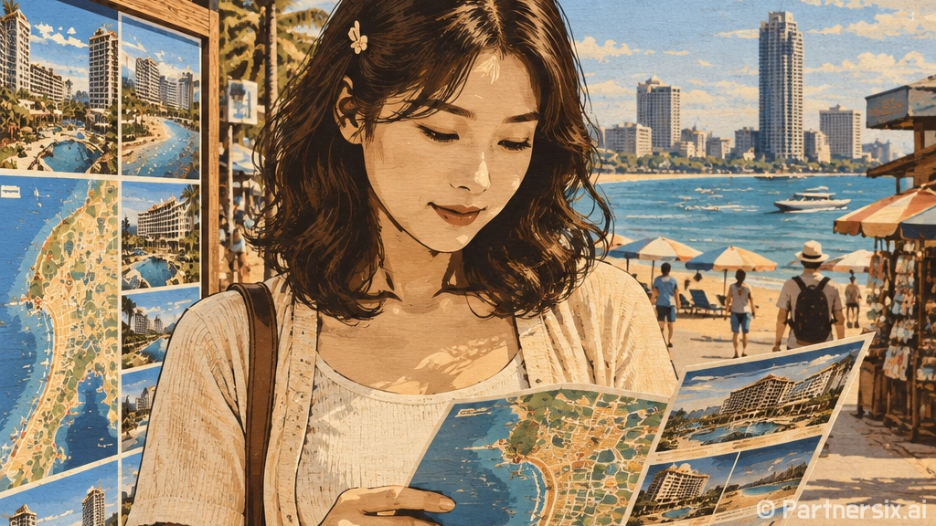 파타야리조트추천, 초보자가 위치 보고 고르는 방법