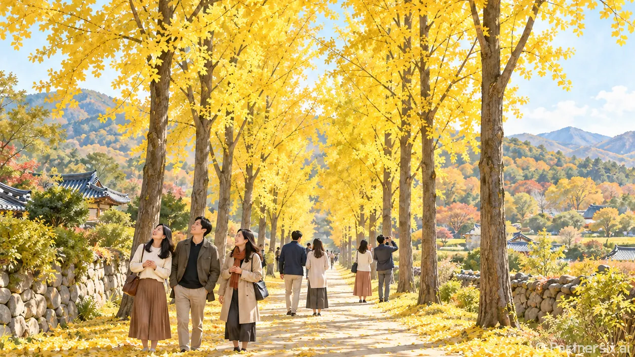 경주 은행나무 명소 길 안 헤매고 찾아가는 방법