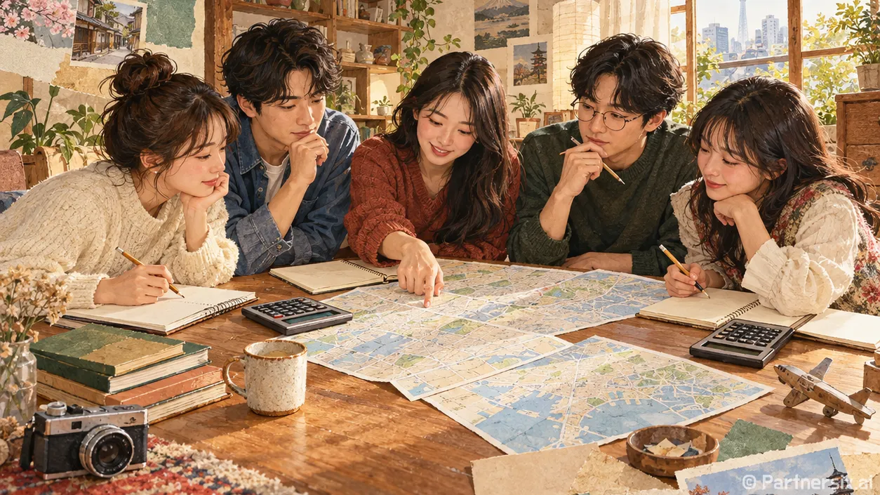 도쿄 여행 경비를 동선별로 계산하는 방법