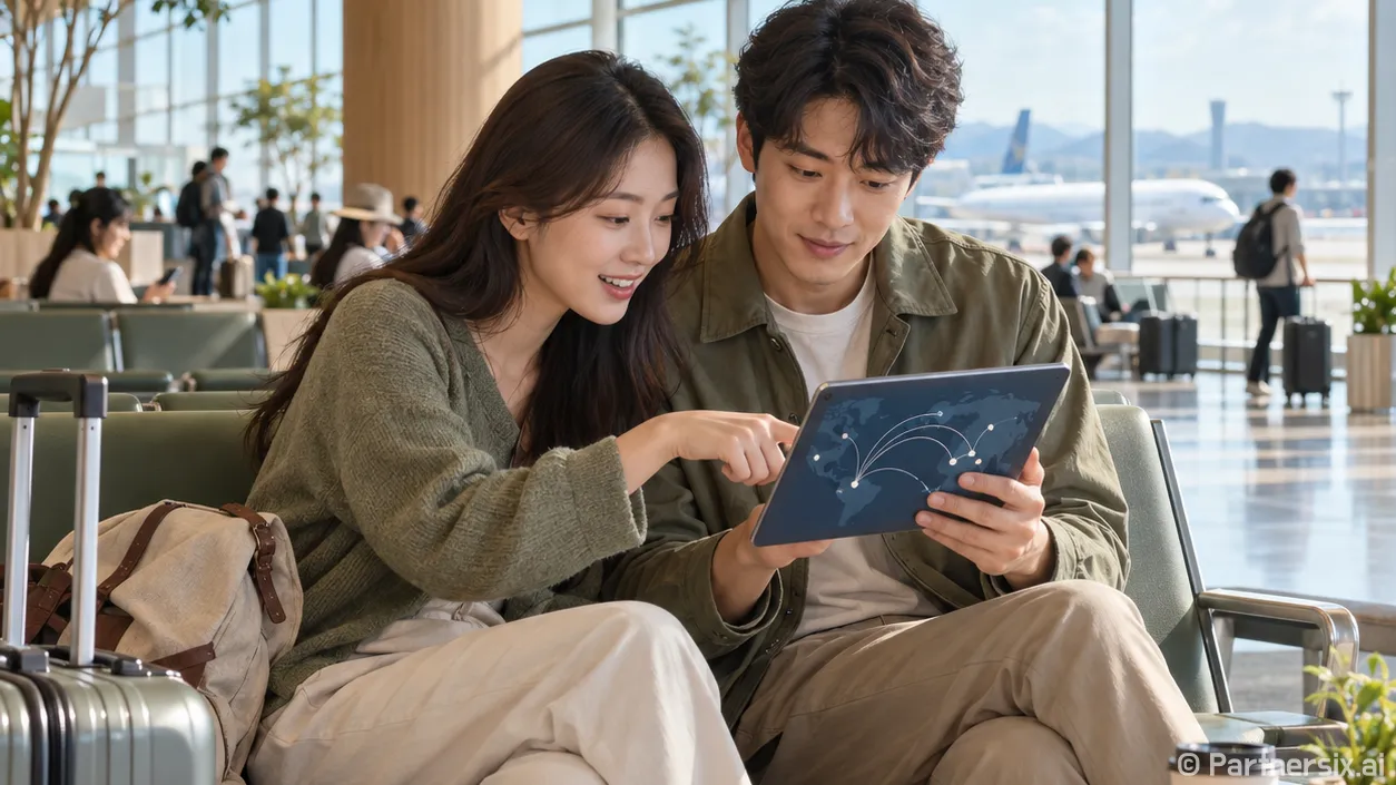 항공권예매할 때 공항 동선까지 확인하는 방법