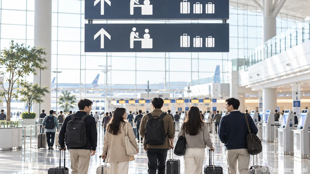 비행기 타러 인천공항 갈 때 덜 헤매는 방법