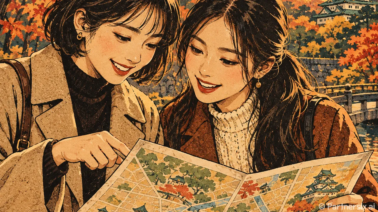11월 나고야 여행 길 안 헤매고 코스 짜는 방법