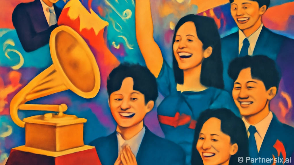 그래미 시상식을 이…