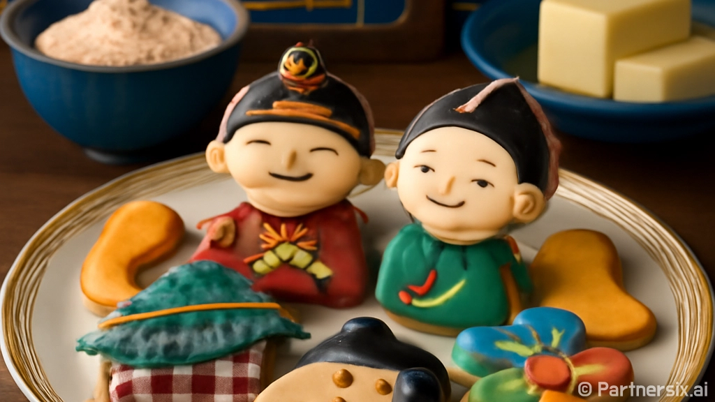 왕과 사는 남자 쿠키를 만드는 방법