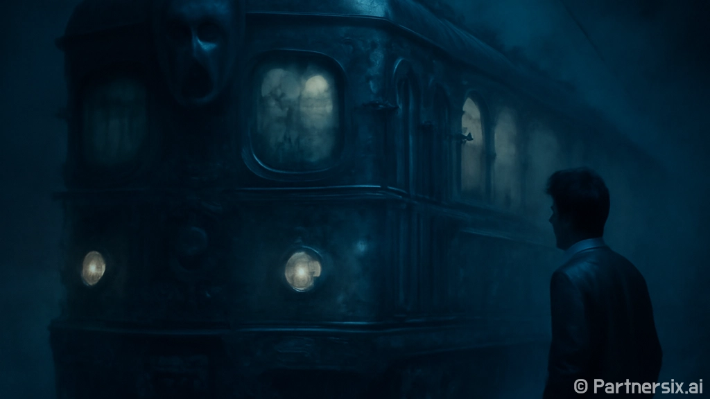 괴기열차를 즐기는 …