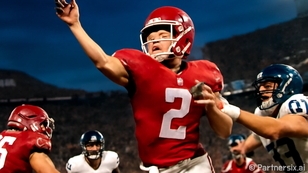 헤일메리 패스를 성…