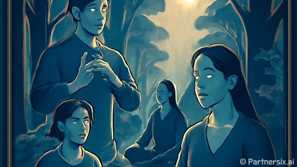 리추얼 숲속에 있는…