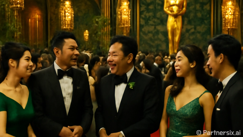 아카데미 시상식을 …