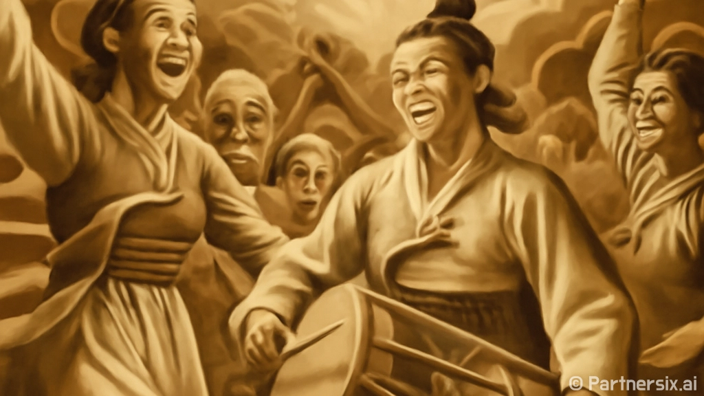 신명을 통해 삶의 …