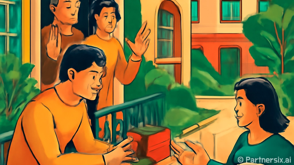 윗집 사람들과 잘 …