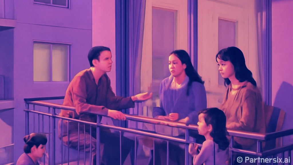 윗집 사람들에 대해…