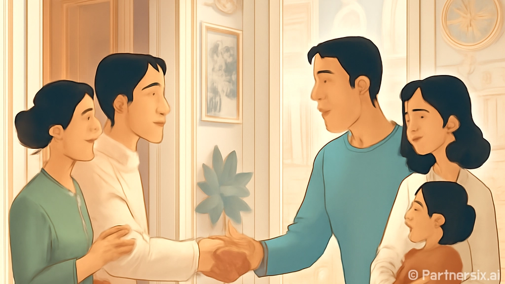 윗집사람들과 좋은 …