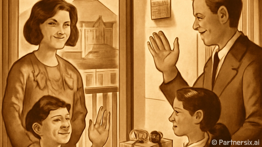 윗집사람들과 친해지…