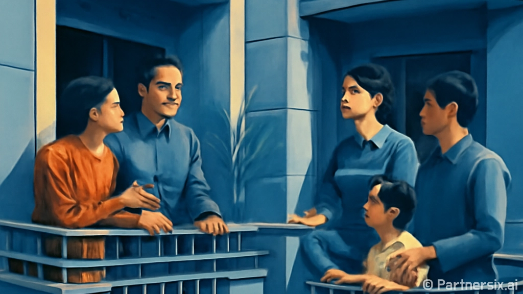 윗집사람들과 잘 지…