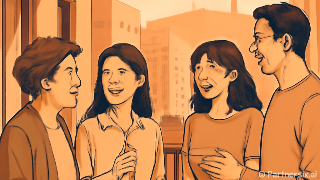 윗집 사람들과 좋은…