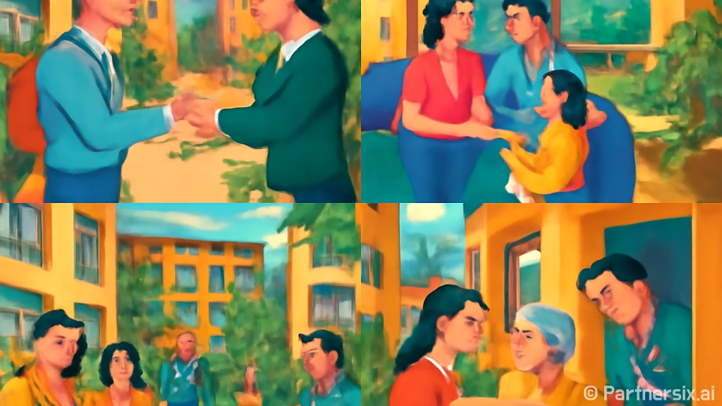 윗집 사람들에 대해 더 알아보는 방법