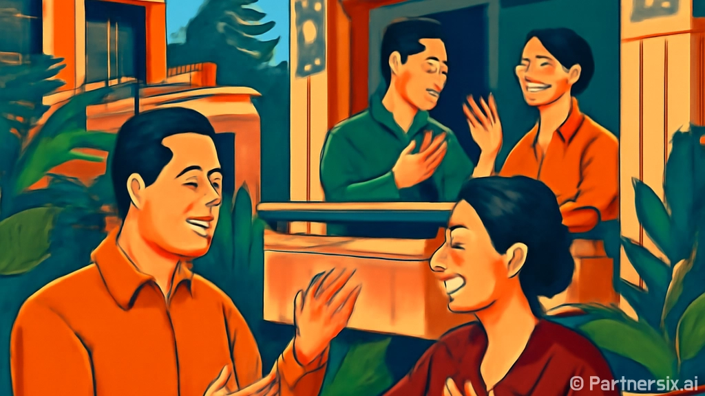 윗집사람들과 잘 지…