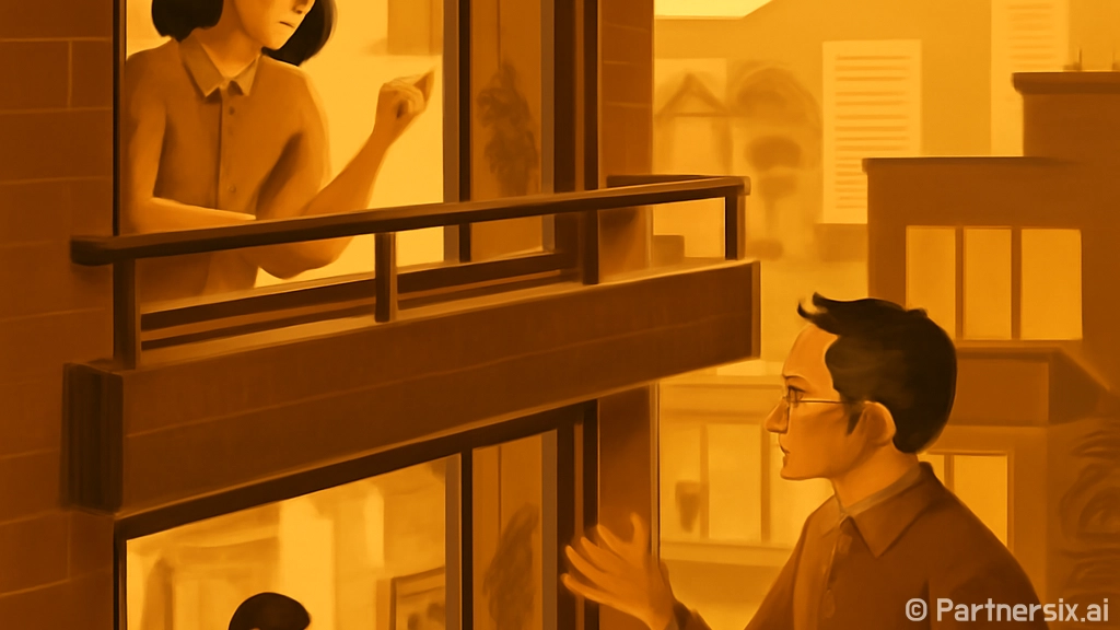 윗집사람들과 평화롭…