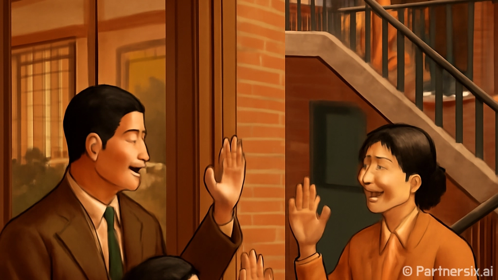 윗집사람들과 좋은 …