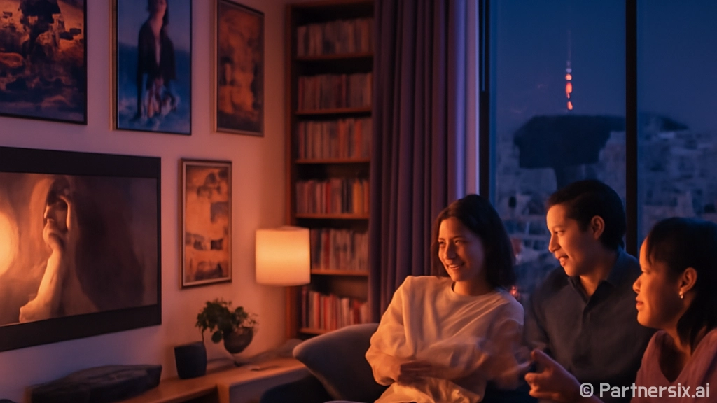 영화 정점을 즐기는…