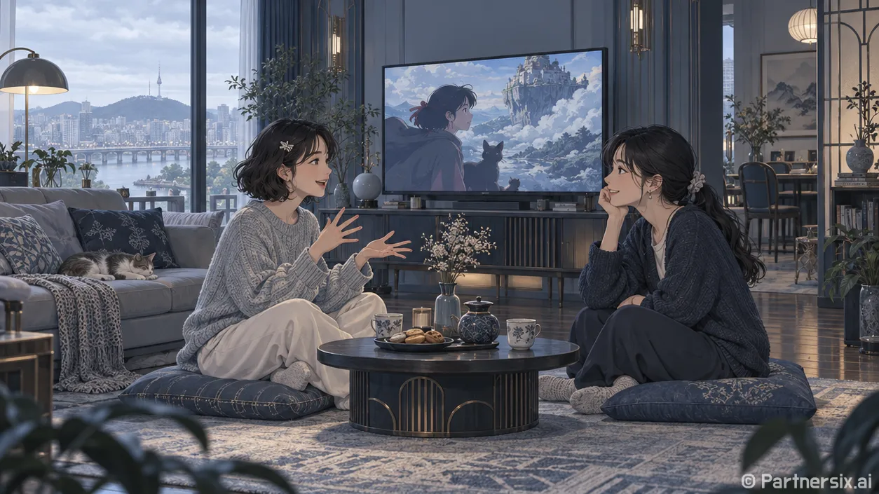 넷플 일본 애니 추천을 부탁받고 다섯 편을 골랐다