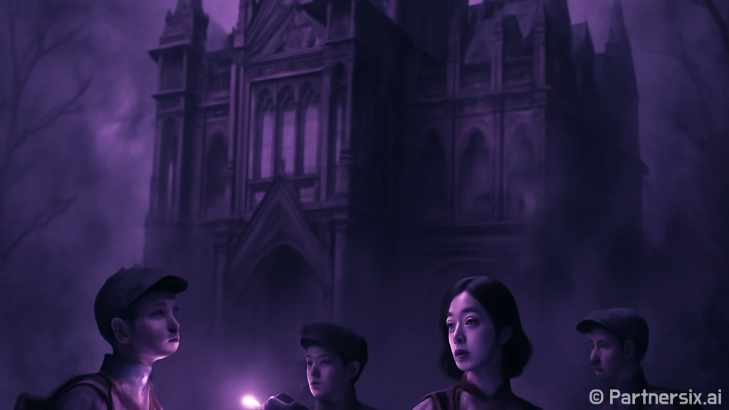 괴기맨숀을 탐험하는…