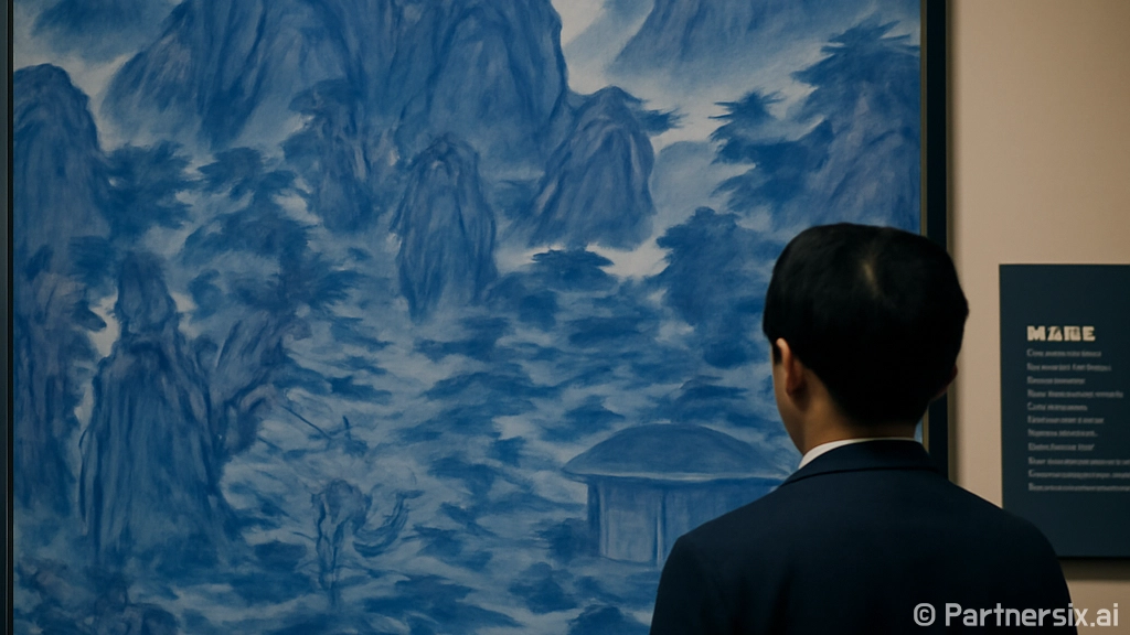 몽유도원도를 감상하…