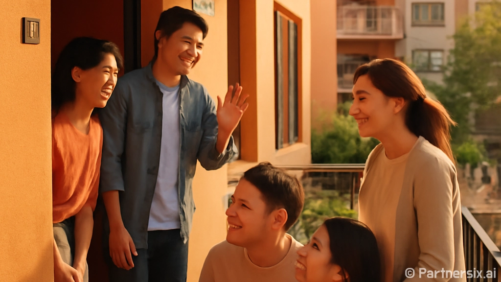 윗집 사람들에 대해…