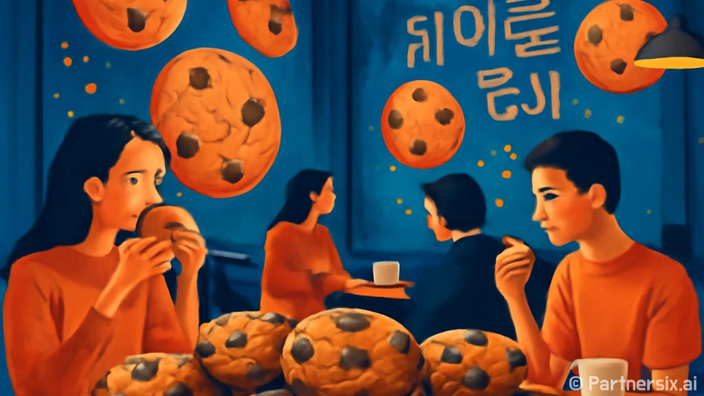 마이클 쿠키로 완벽…