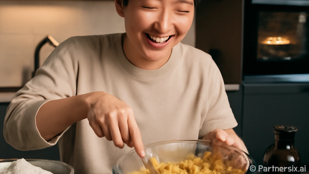 백룸 쿠키를 만드는…