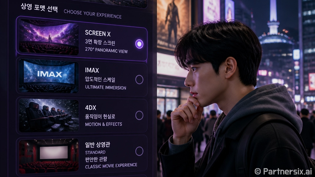 스크린X로 보면 정말 더 몰입될까요? 예매 전에 따져볼 포인트는요?