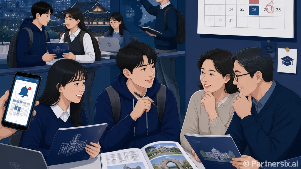 정시 원서 접수기간을 놓치지 않는 방법