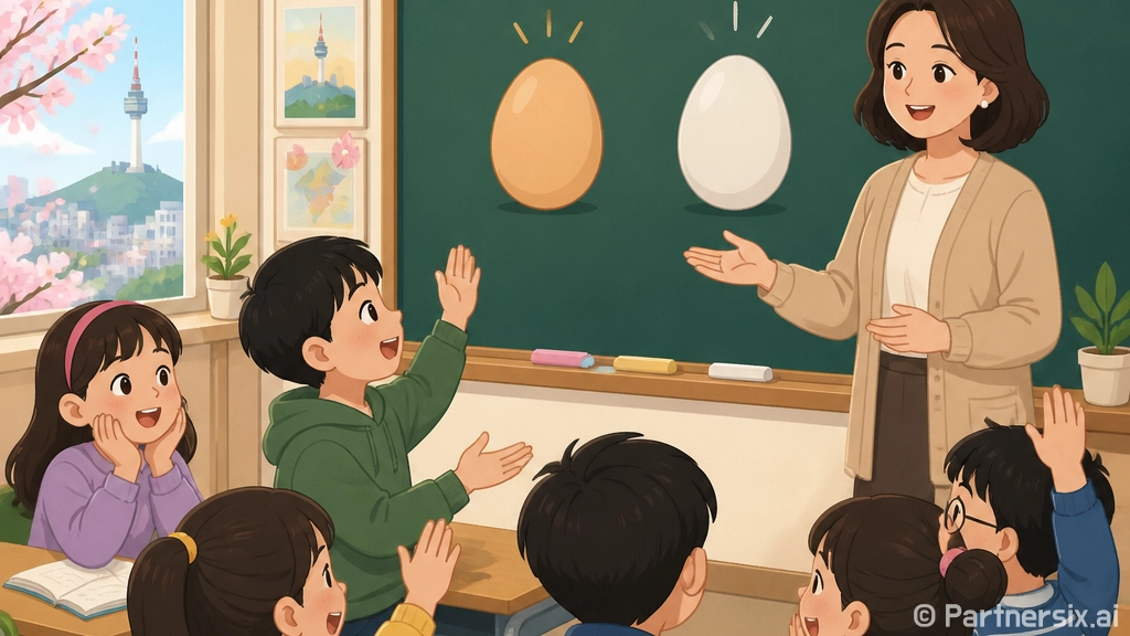 계란과 달걀, 둘 …