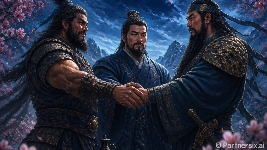 삼국지 사자성어 모…
