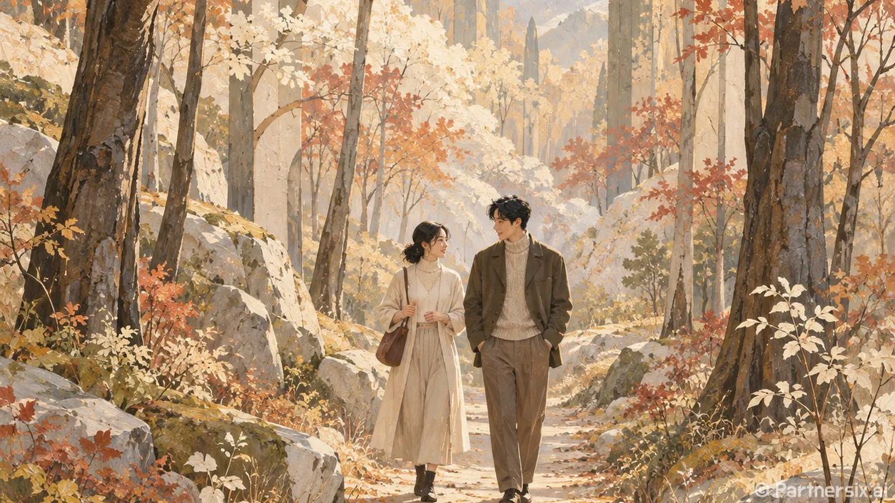오솔길 어원은 소나무와 관계가 있을까요?