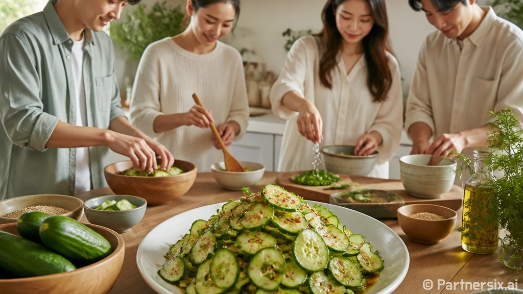 오이무침 만들기 실패하지 않으려면 이렇게 하세요
