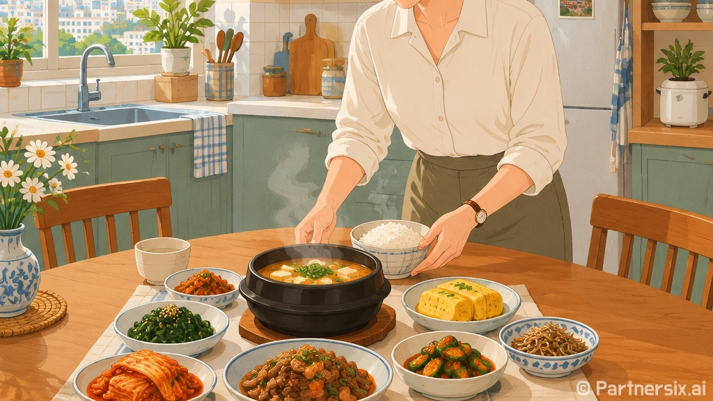 초보자를 위한 집밥한끼 차리는 방법, 밥·국·반찬 순서만 바꿔도 편해집니다