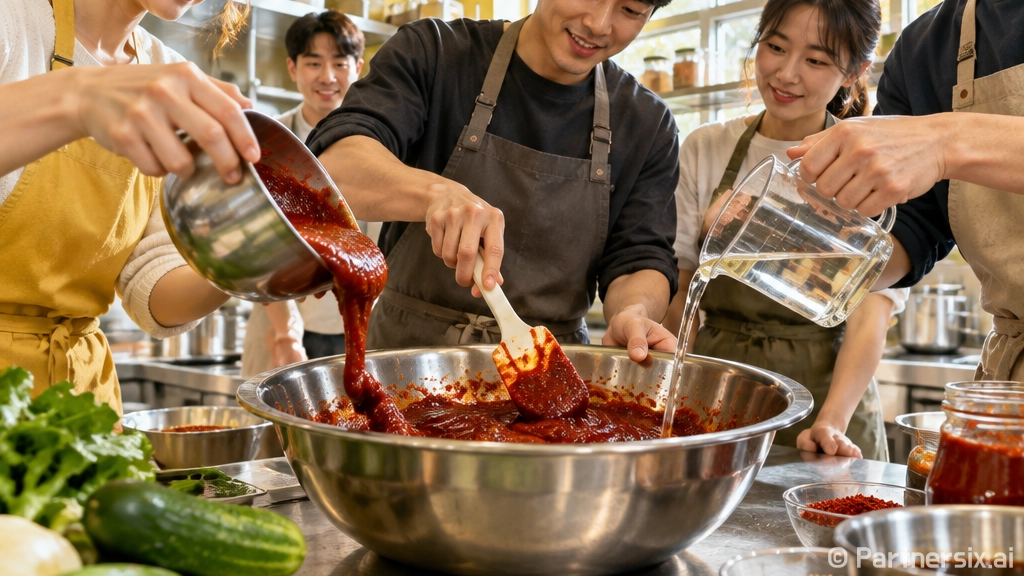 쫄면 양념장 맛있게 만드는 방법, 새콤달콤 매운맛 비율부터 물 조절까지