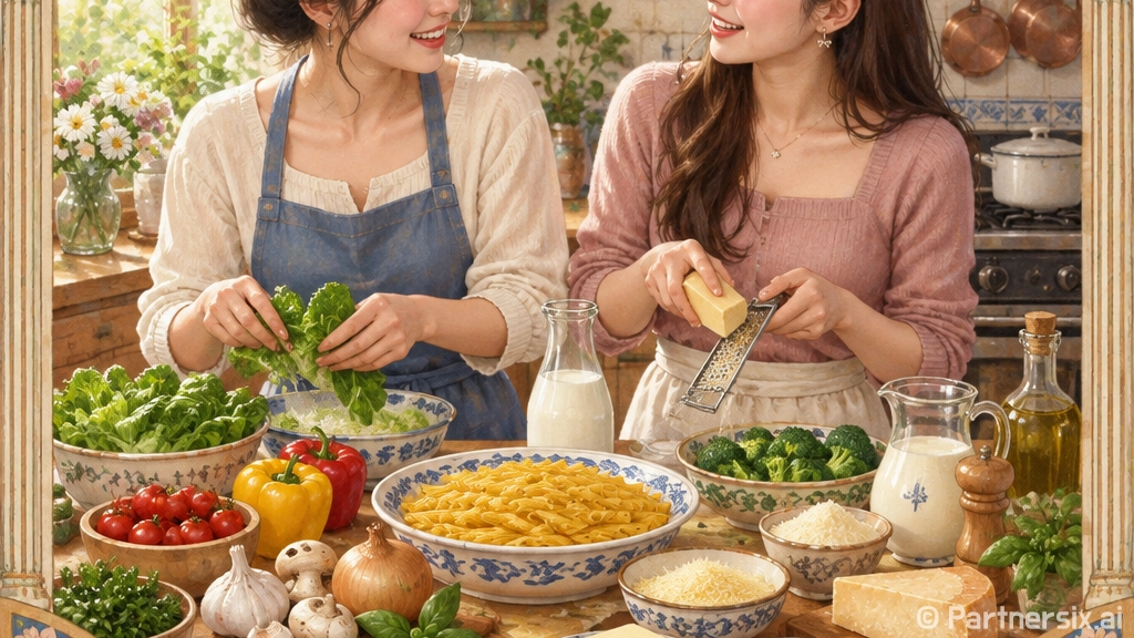 크림파스타 재료 준비하는 방법, 집에 있는 걸로 맛 내는 기준