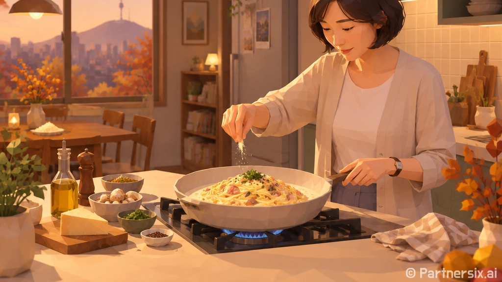 크림파스타 칼로리 낮추려면 이렇게 조절하세요