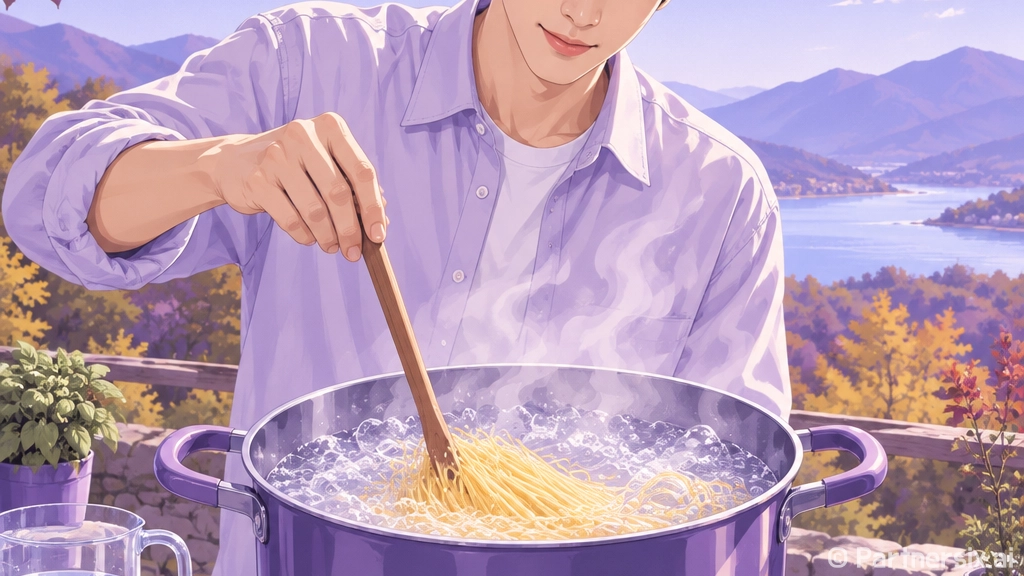 파스타면 맛있게 삶는 방법, 초보자는 물 양과 불 세기부터 이렇게 잡으세요