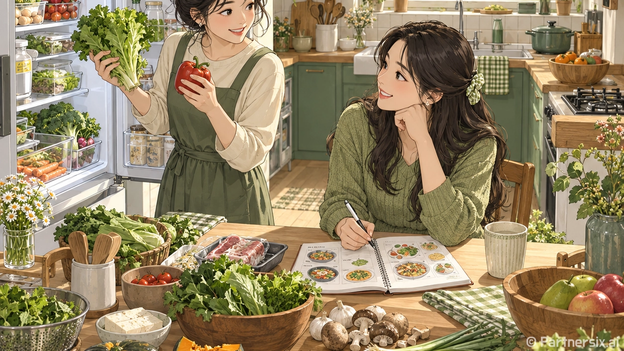 집밥 식단 짜는 방법, 초보자는 3일치만 이렇게 시작하세요