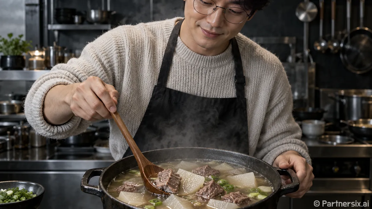 뜨끈한 국물요리 소고기뭇국 끓이는 방법
