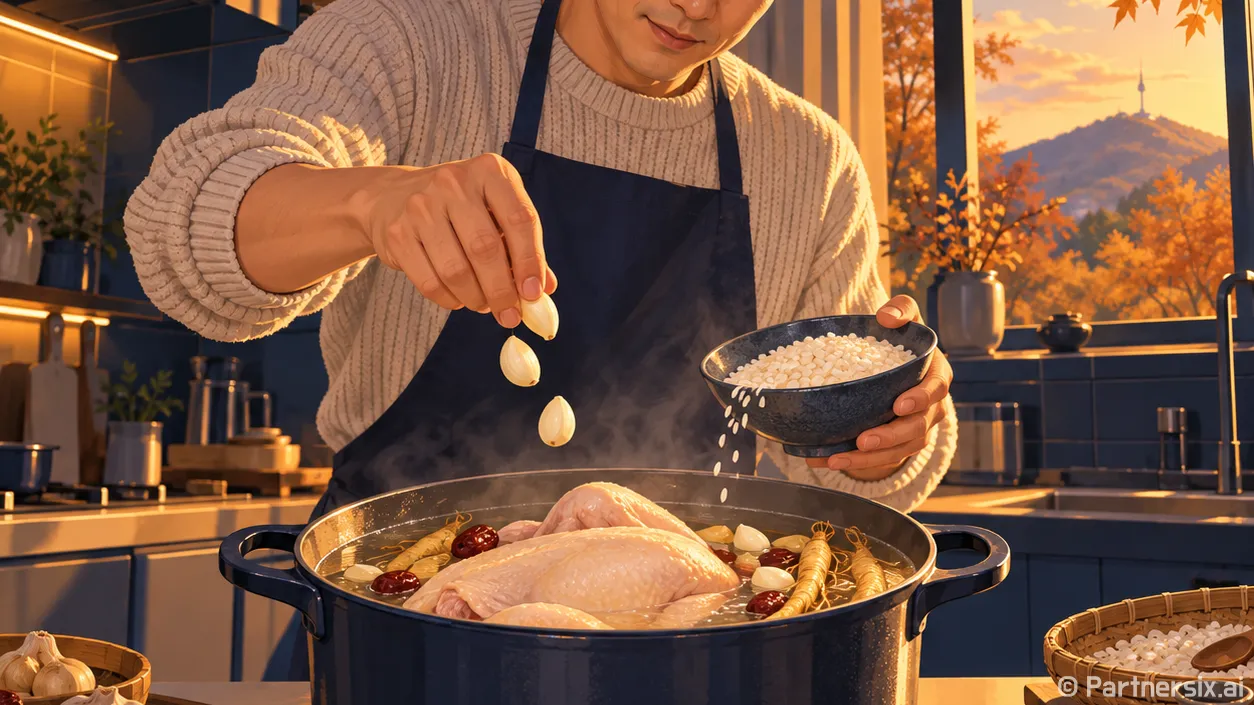 삼계탕 재료 한 마리분 준비하고 맛있게 끓이는 방법