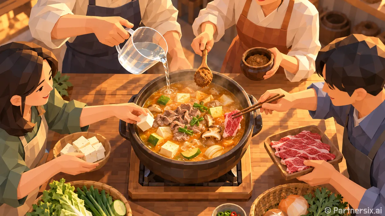 우삼겹 된장찌개 깊고 깔끔하게 끓이는 방법