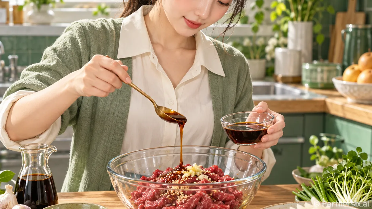 육회 양념 짜지 않고 고소하게 만드는 방법