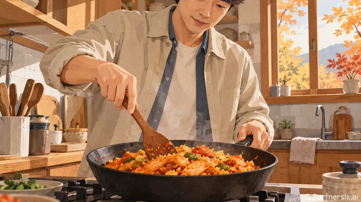 자취 요리 김치볶음밥 실패 없이 만드는 방법